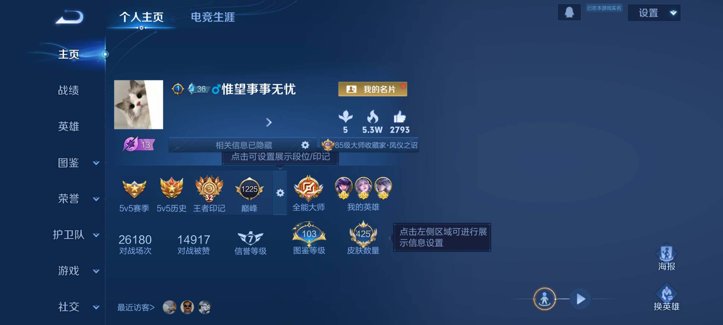 WZJM3450291王者荣耀账号详情图23