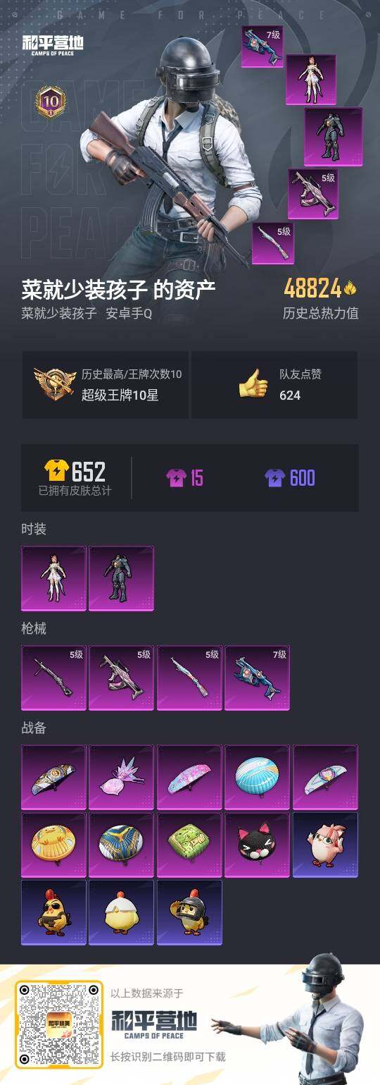 HPLX3440651和平精英账号详情图3