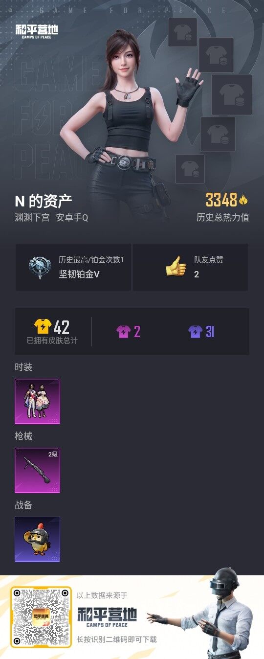 HPCMW3440668和平精英账号详情图3