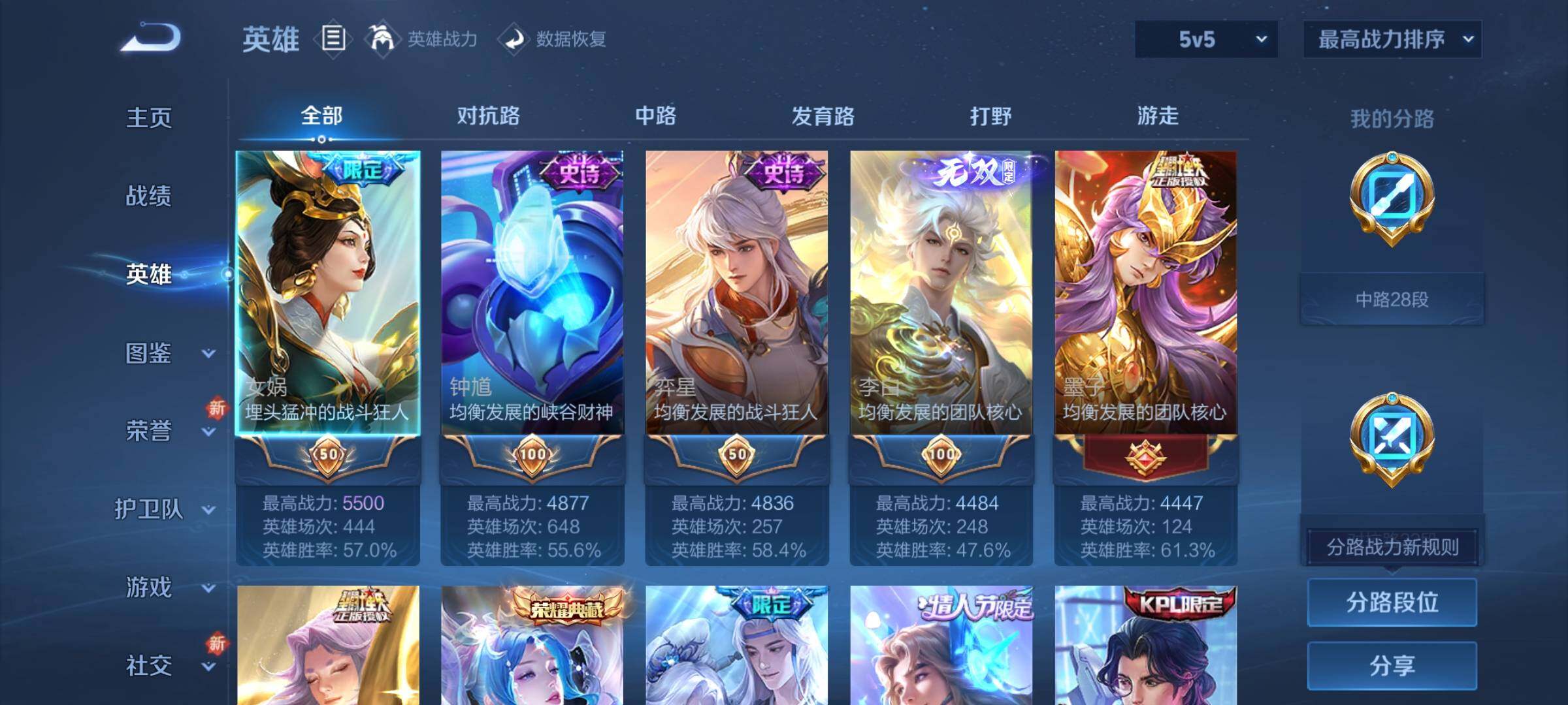 WZCMY3472755王者荣耀账号详情图3