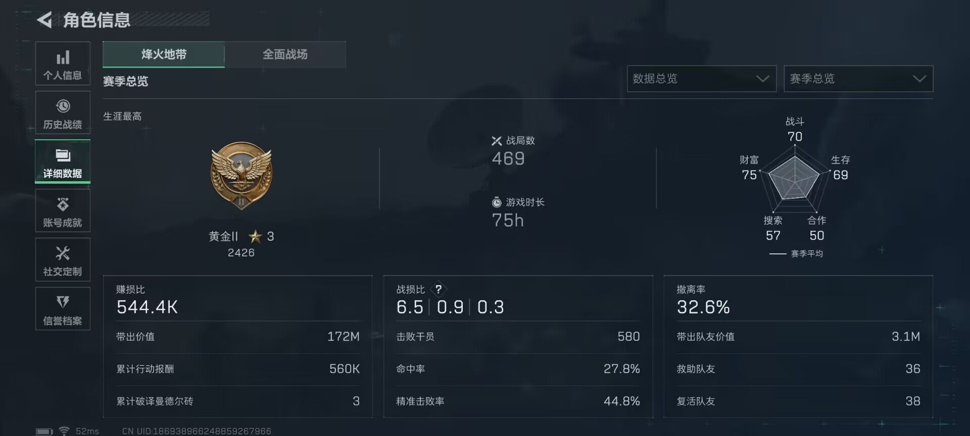 SJZEY392153三角洲行动账号详情图5