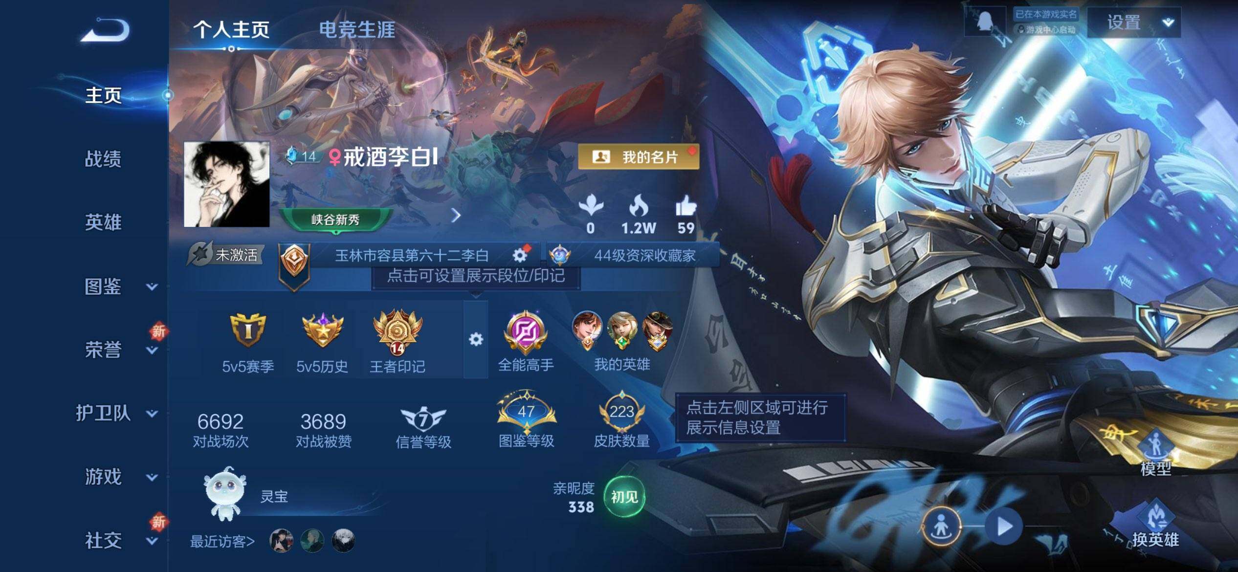 WZCMW3446591王者荣耀账号详情图2