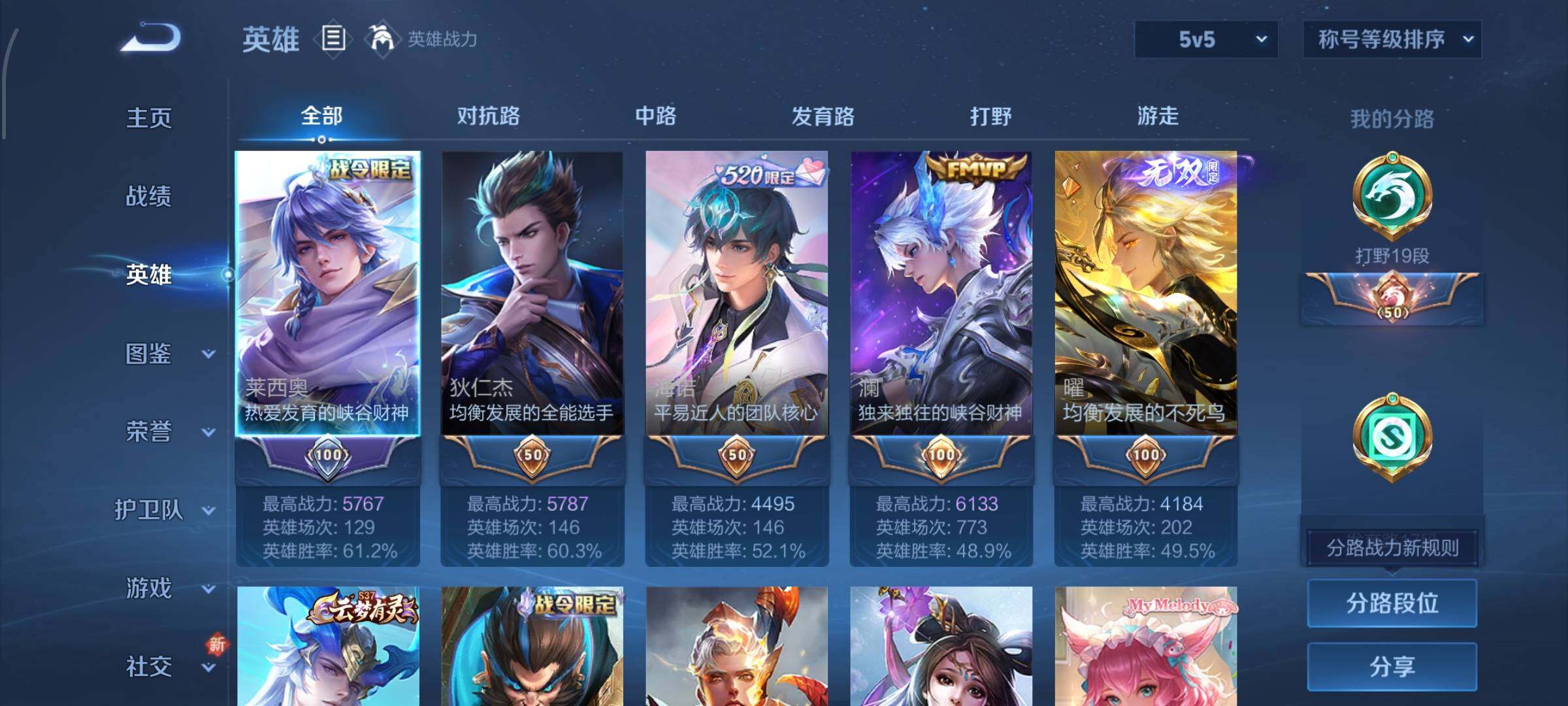 WZCMW424798王者荣耀账号详情图3