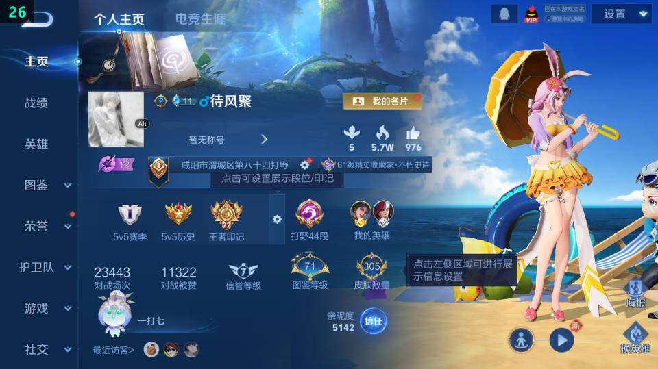 WZ03410274王者荣耀账号详情图9 WZ03410274王者荣耀账号详情图9