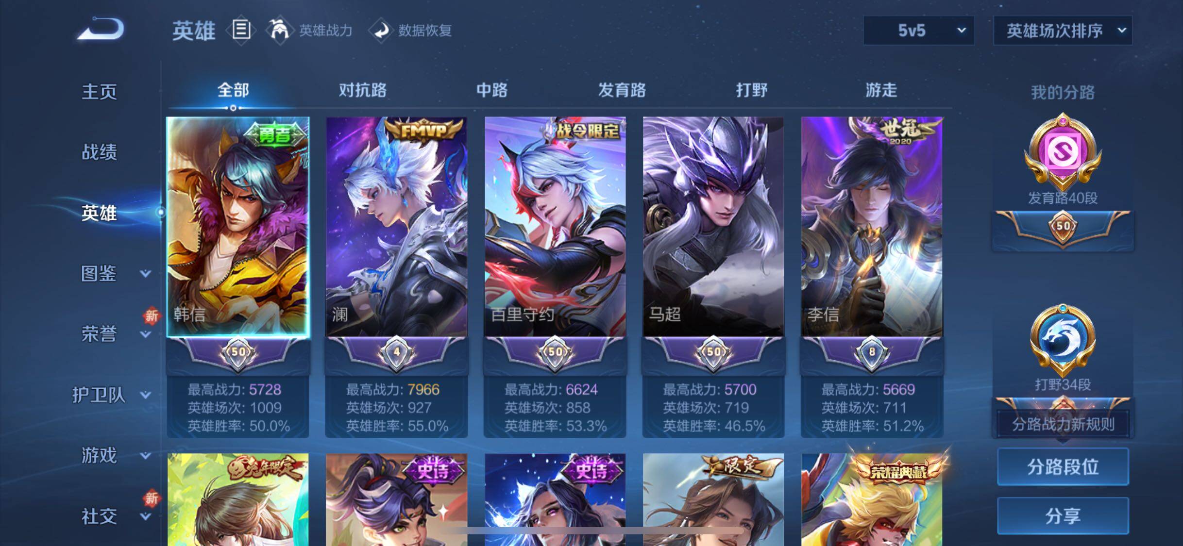 WZQM3464281王者荣耀账号详情图13