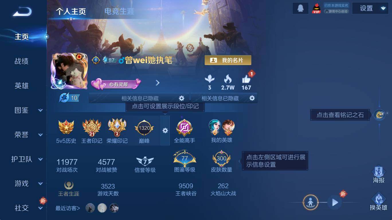 WZCMW3448666王者荣耀账号详情图9