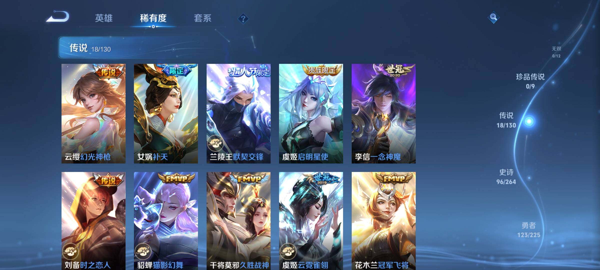 WZKG4110857王者荣耀账号详情图12