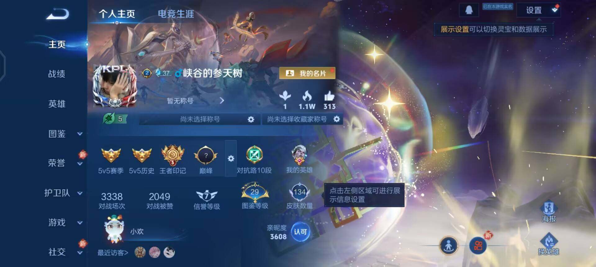 WZQM3466126王者荣耀账号详情图3