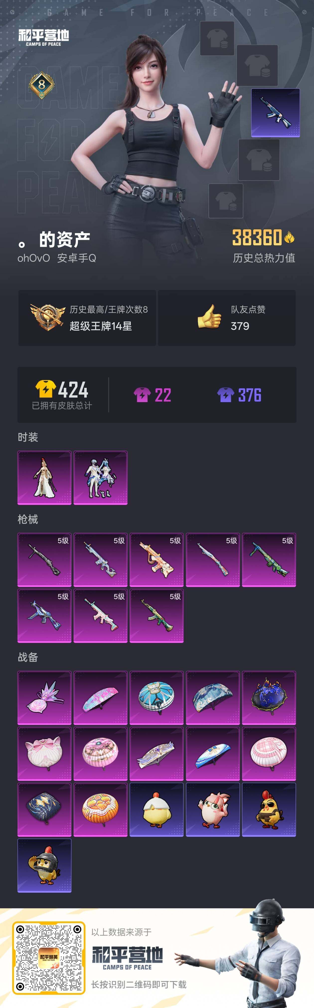 HPLX3440595和平精英账号详情图3 HPLX3440595和平精英账号详情图3