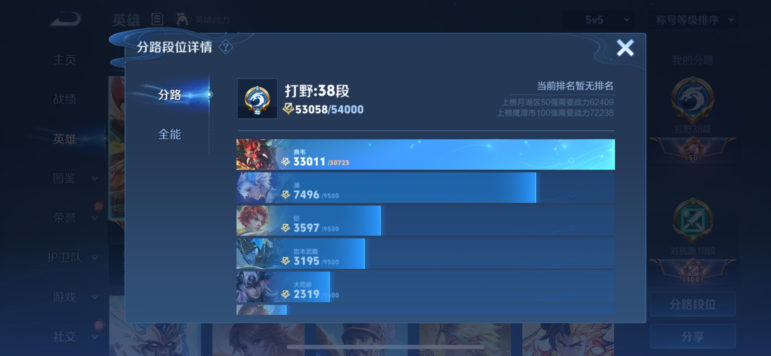 WZCMY3453631王者荣耀账号详情图4