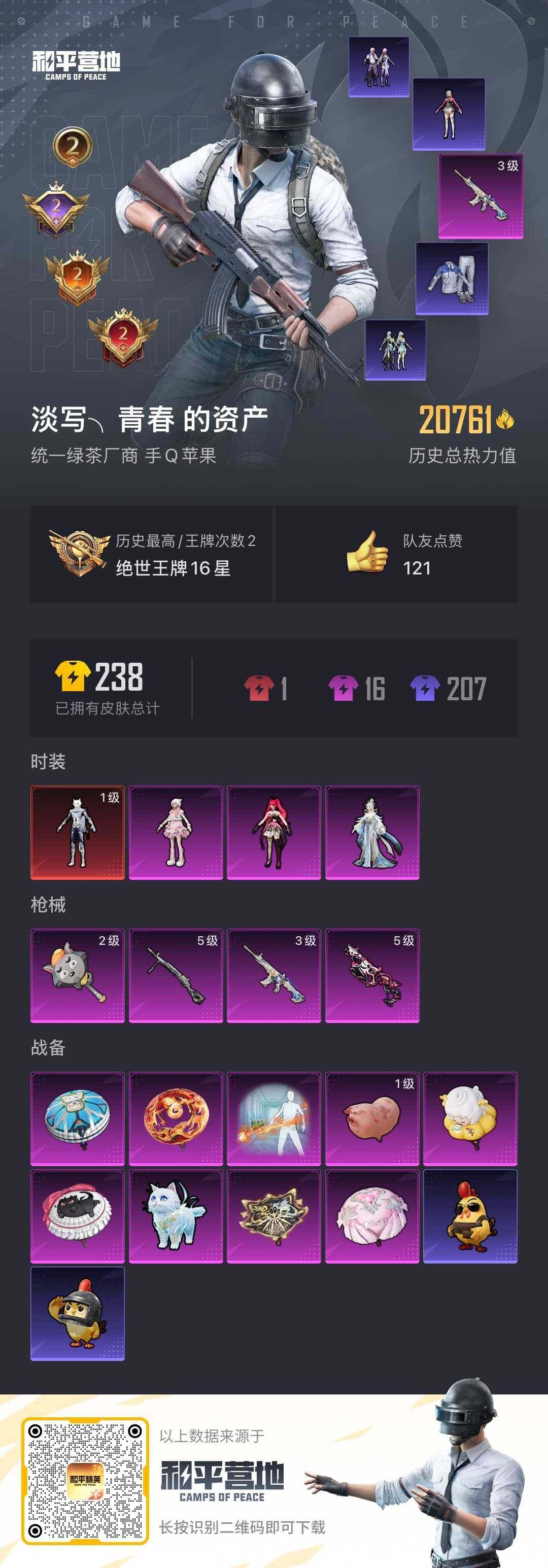 HPCMW3440583和平精英账号详情图3 HPCMW3440583和平精英账号详情图3