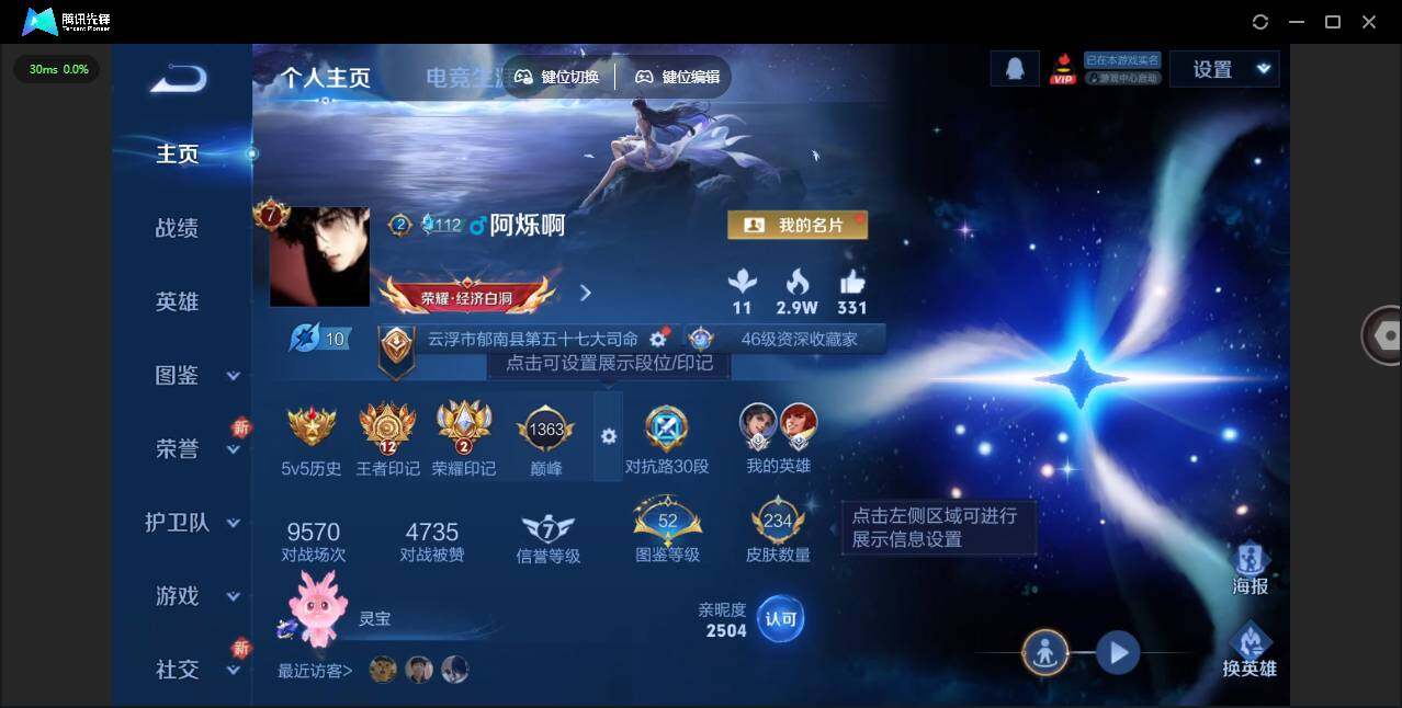 WZLE3465863王者荣耀账号详情图8