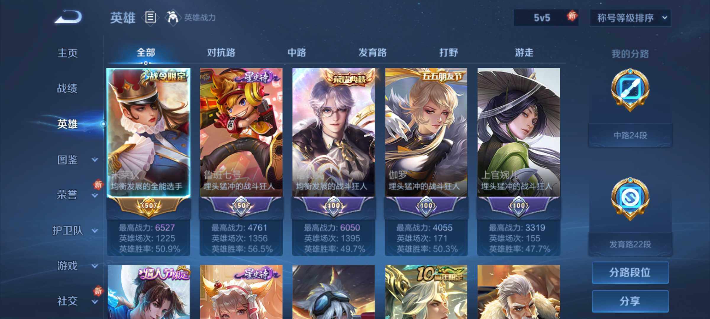 WZLE3465914王者荣耀账号详情图7