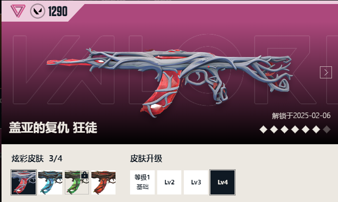 WWQQM43454无畏契约账号详情图10