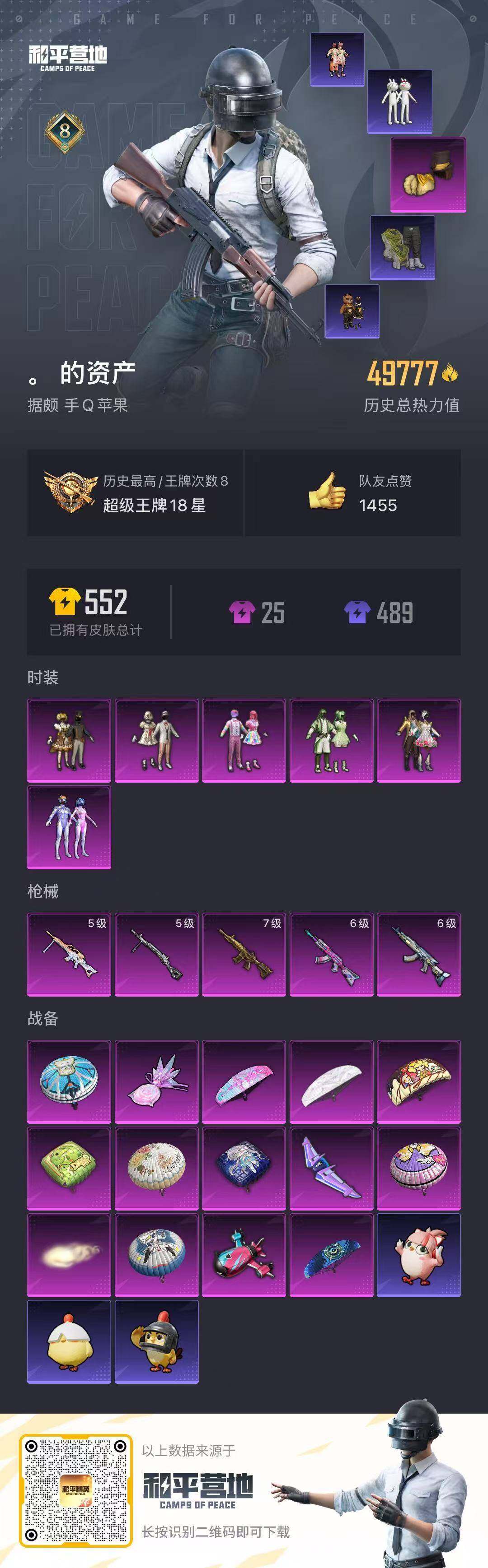 HPQM3440184和平精英账号详情图22