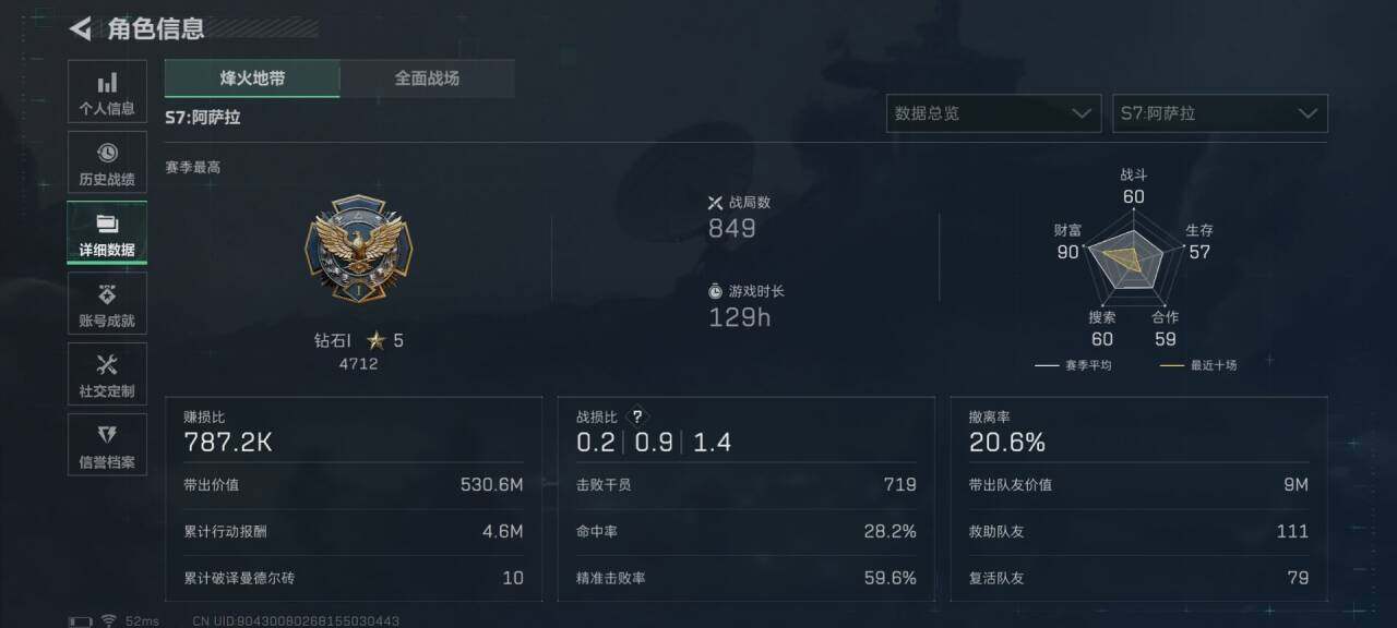 SJZQM393784三角洲行动账号详情图20