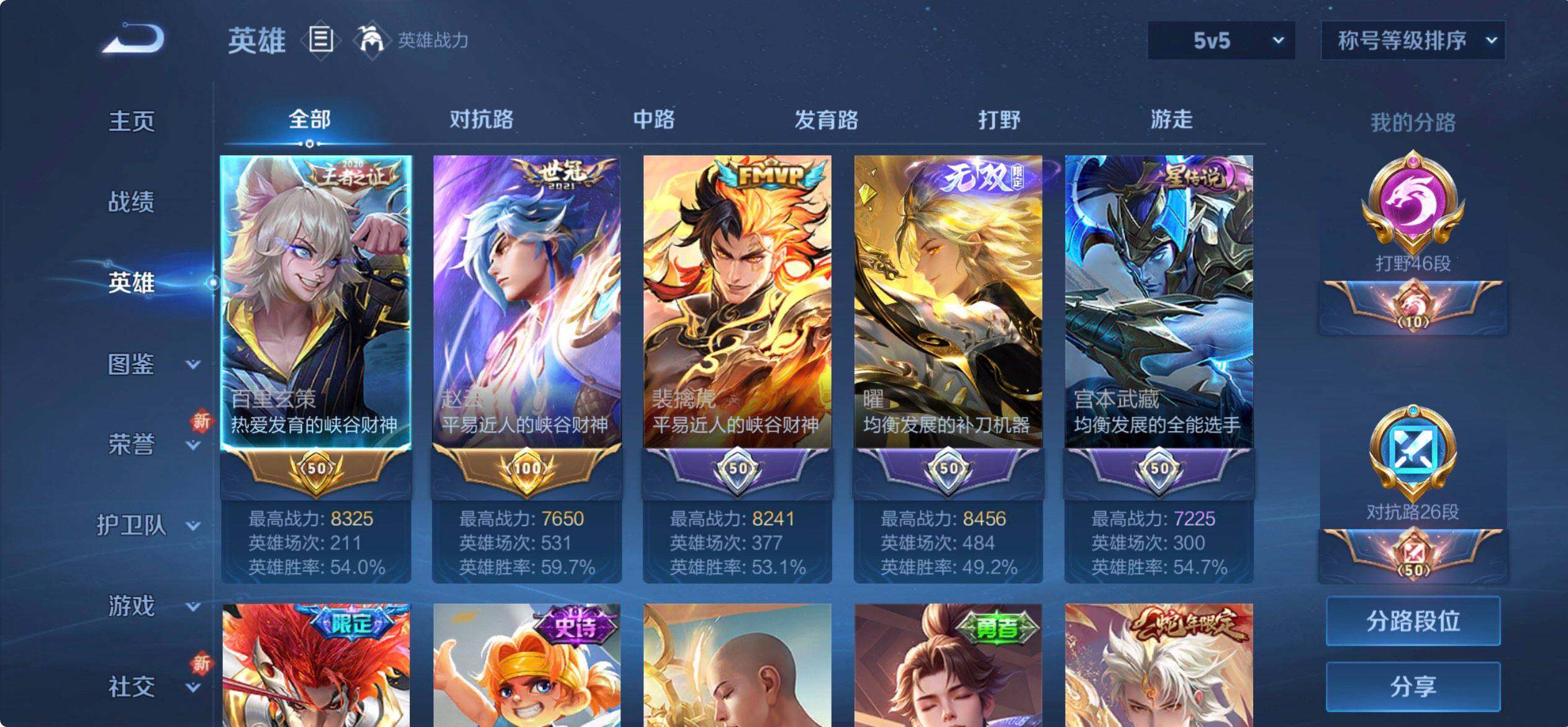 WZCMW3449955王者荣耀账号详情图4