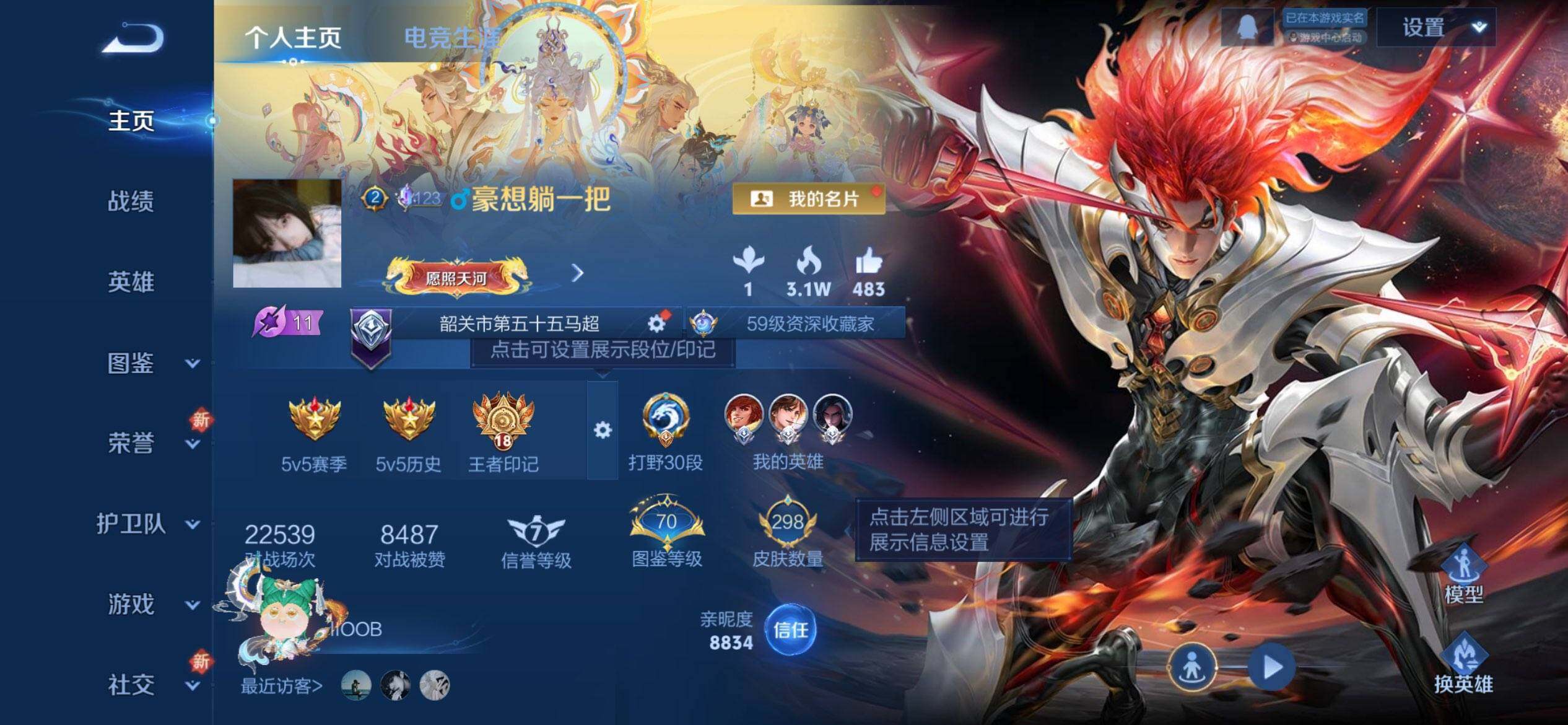 WZCMW3449994王者荣耀账号详情图2