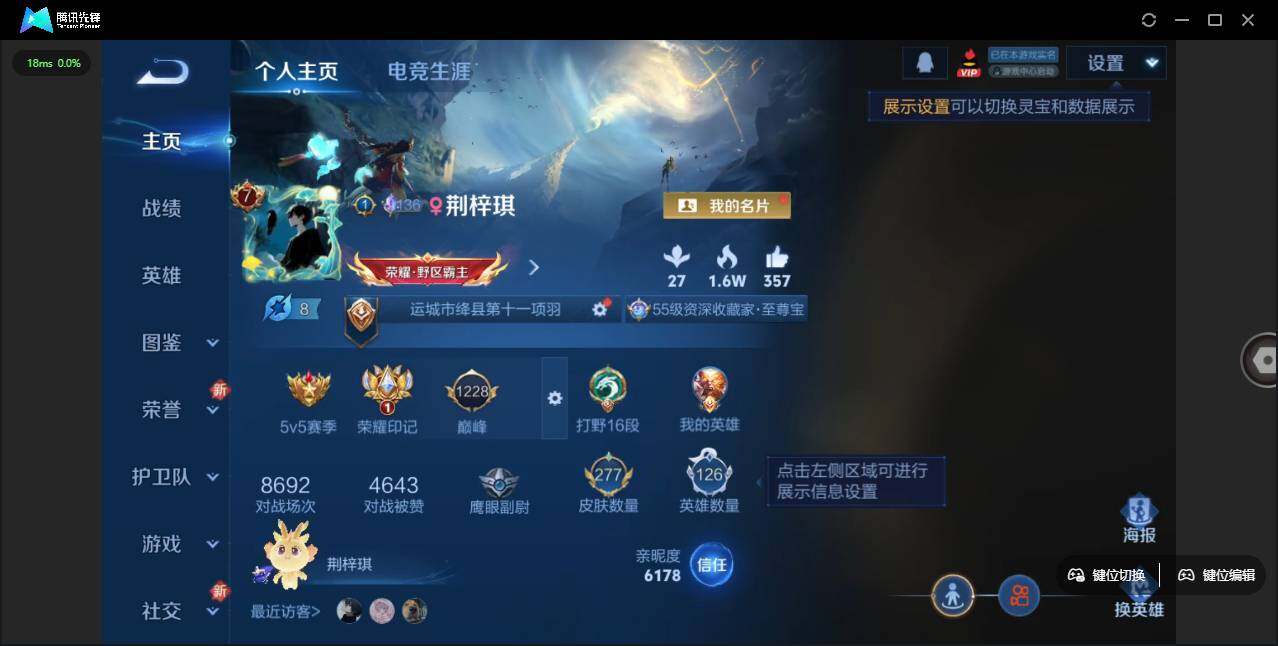 WZLE3451172王者荣耀账号详情图2