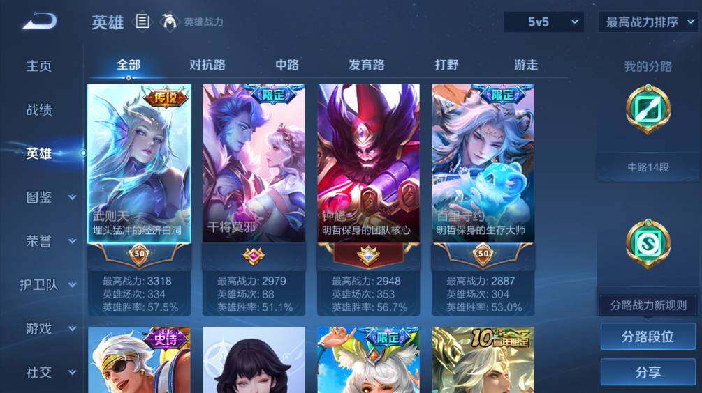 WZ03410325王者荣耀账号详情图9