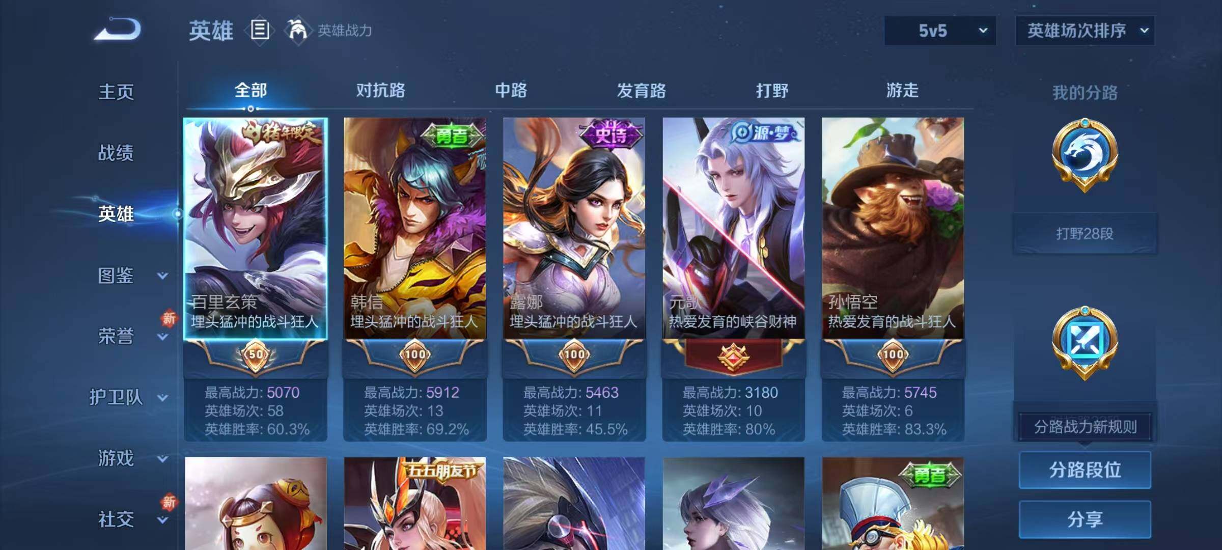 WZJZ3472139王者荣耀账号详情图5