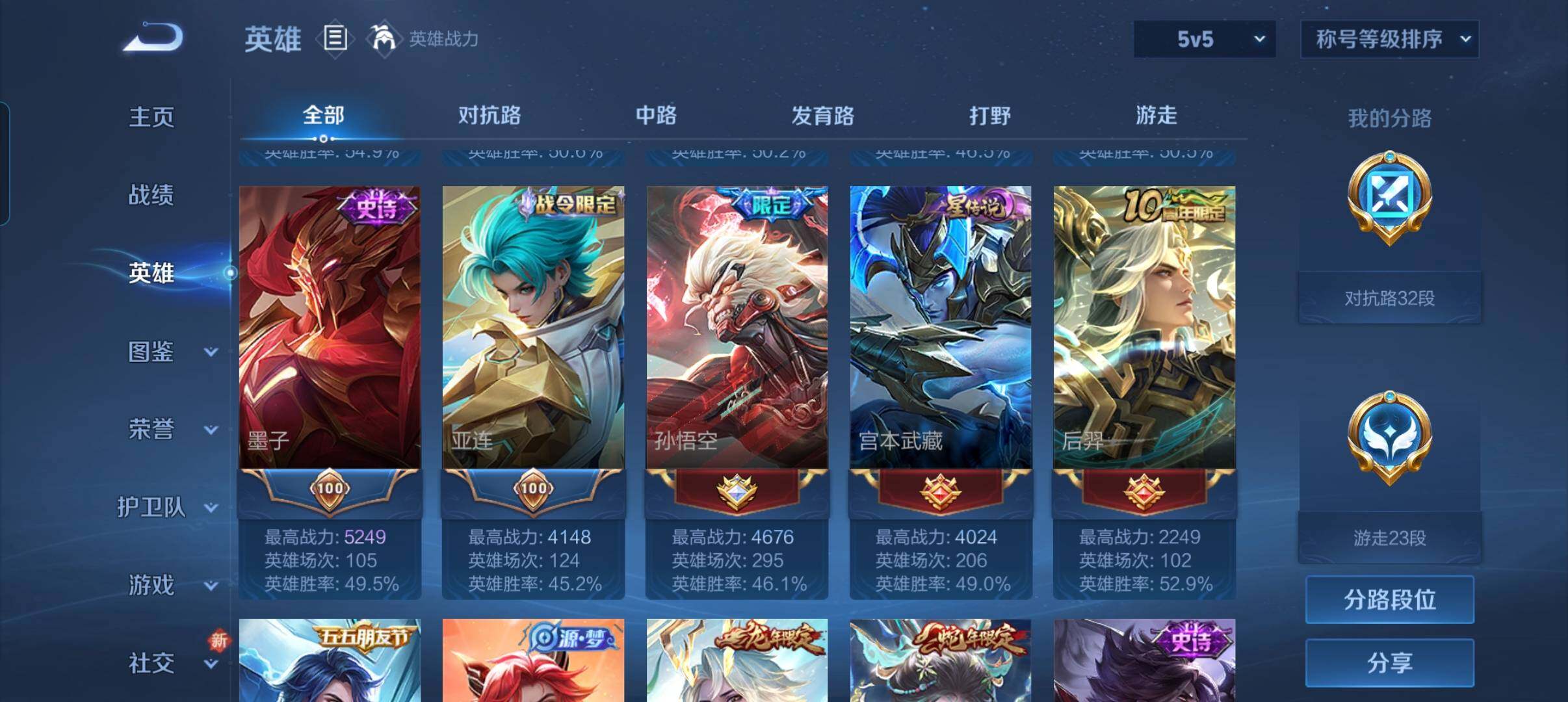 WZCMW3460496王者荣耀账号详情图15