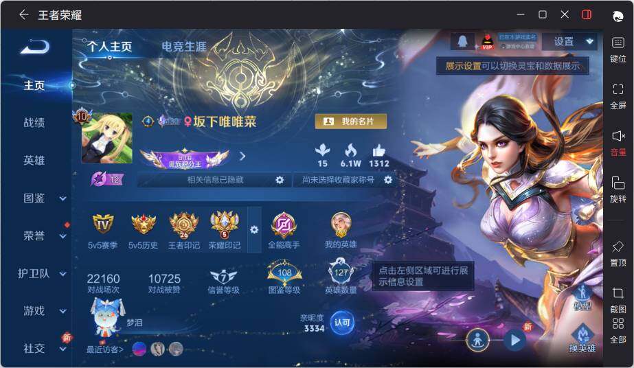 WZLX3470174王者荣耀账号详情图9