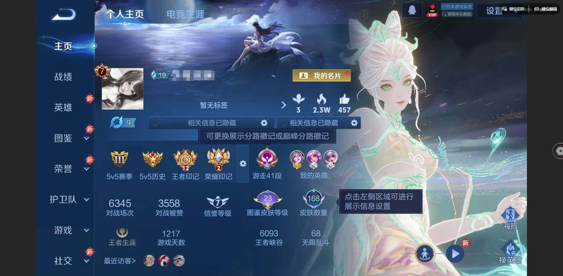 WZQM3457735王者荣耀账号详情图3