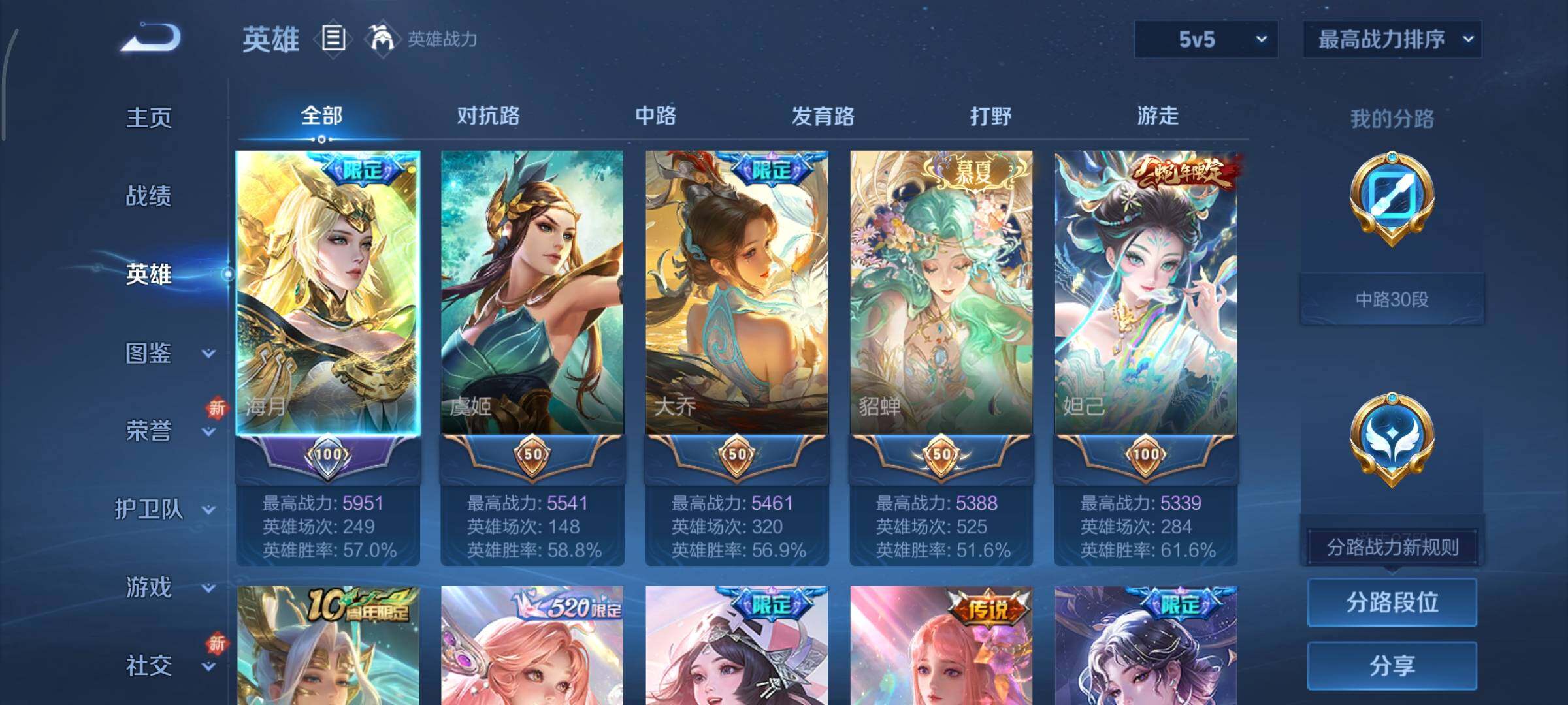 WZCMY3457506王者荣耀账号详情图3