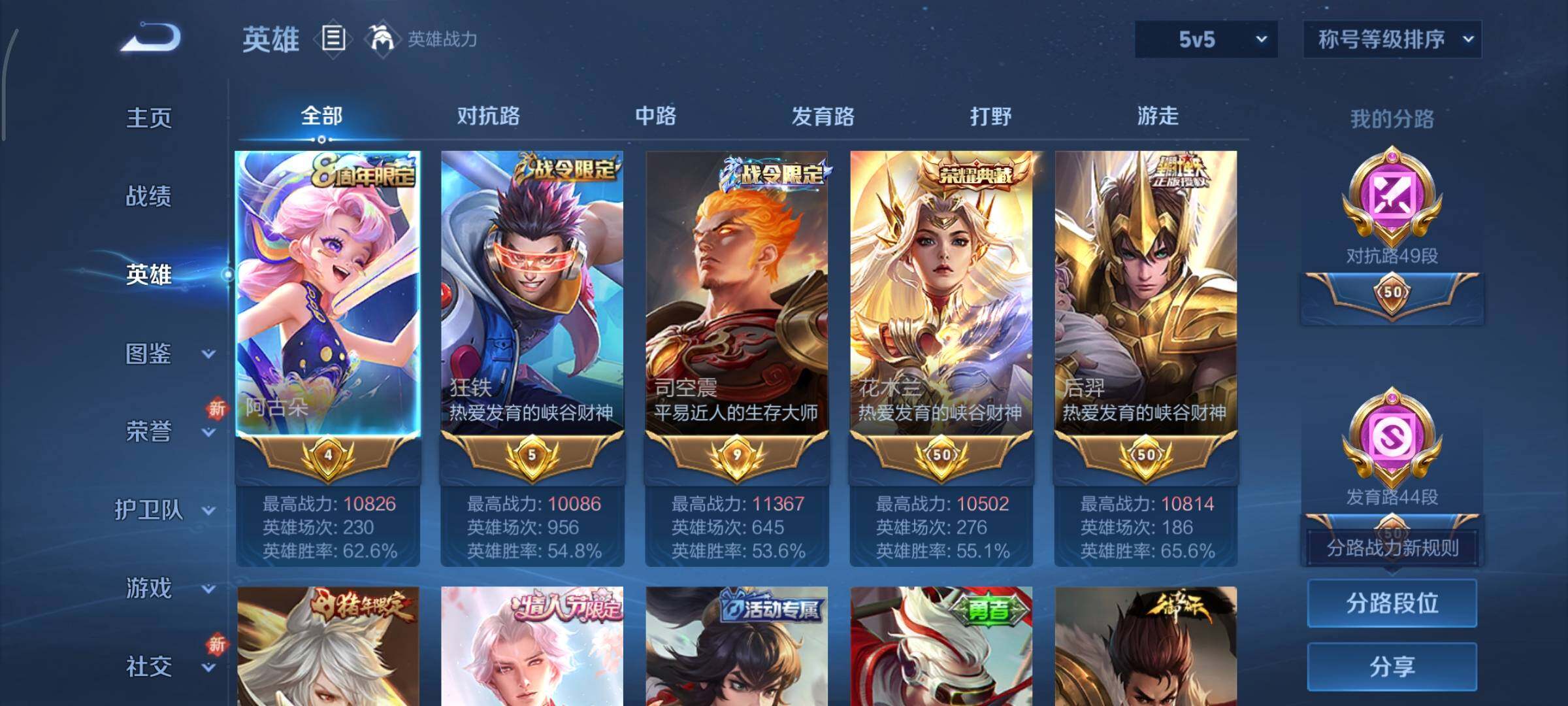 WZCMY3457516王者荣耀账号详情图3