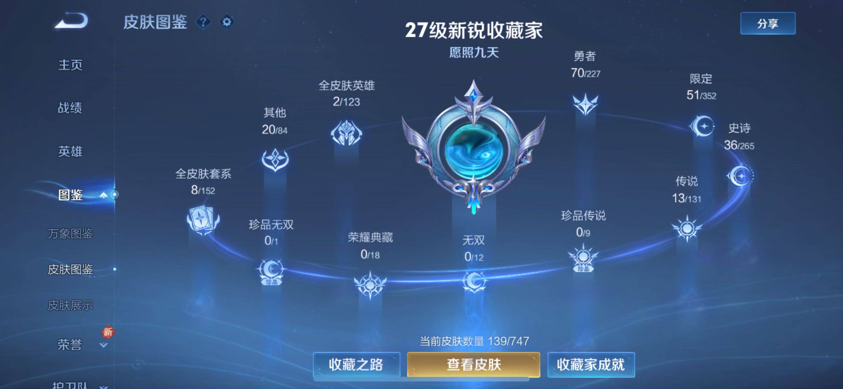 WZCMY3464508王者荣耀账号详情图4