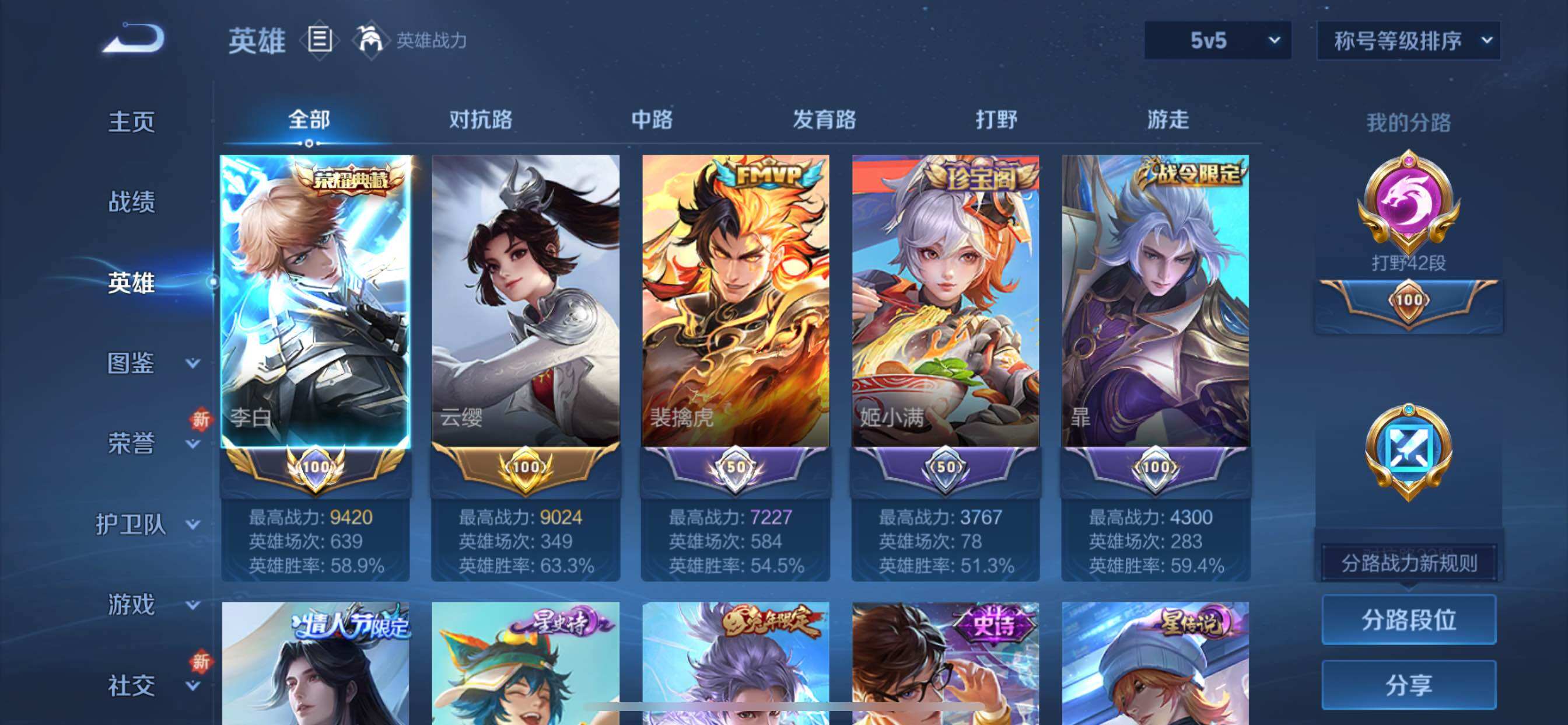 WZCMY3457518王者荣耀账号详情图4