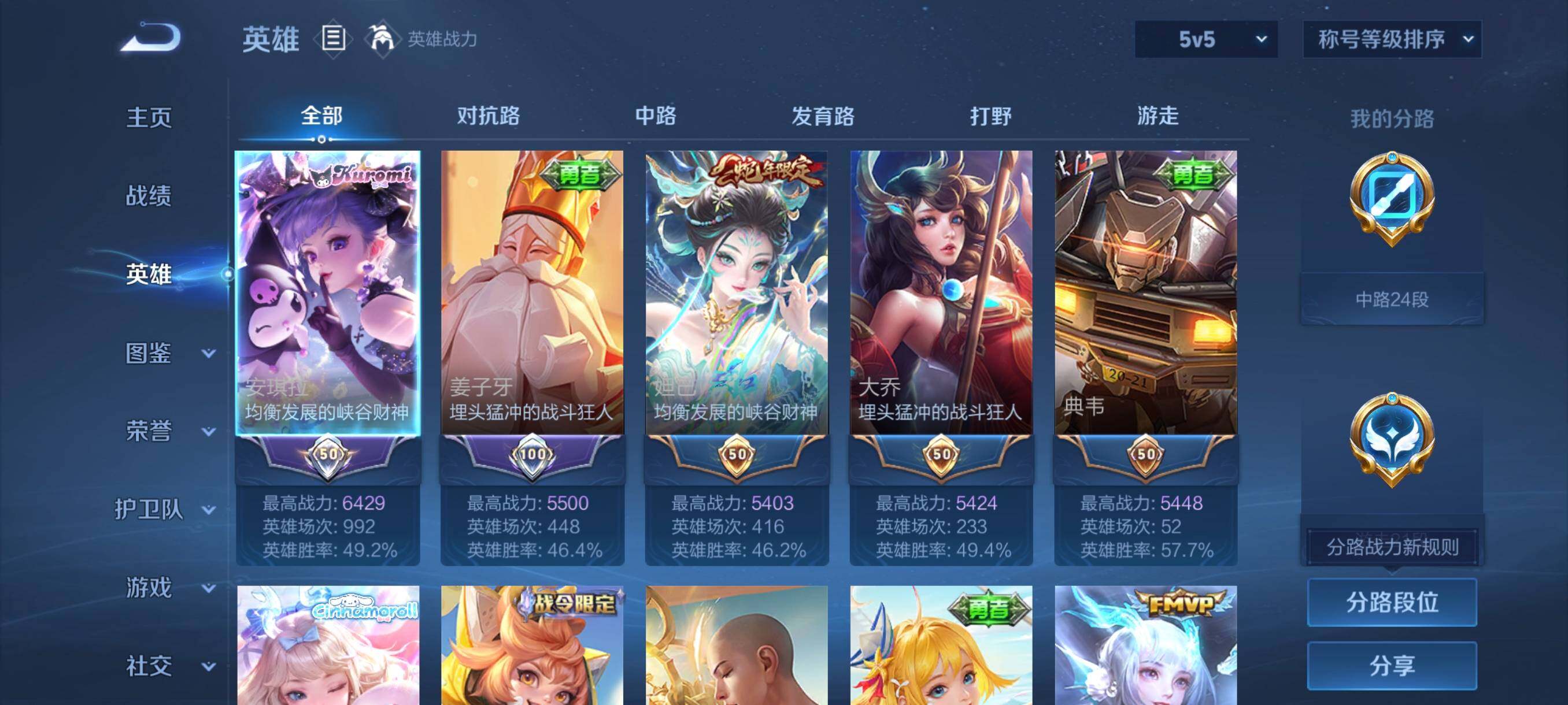 WZCMW3460499王者荣耀账号详情图13