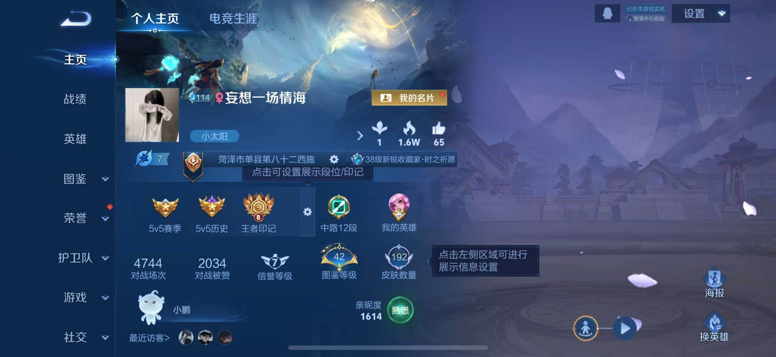 WZQM3466808王者荣耀账号详情图7