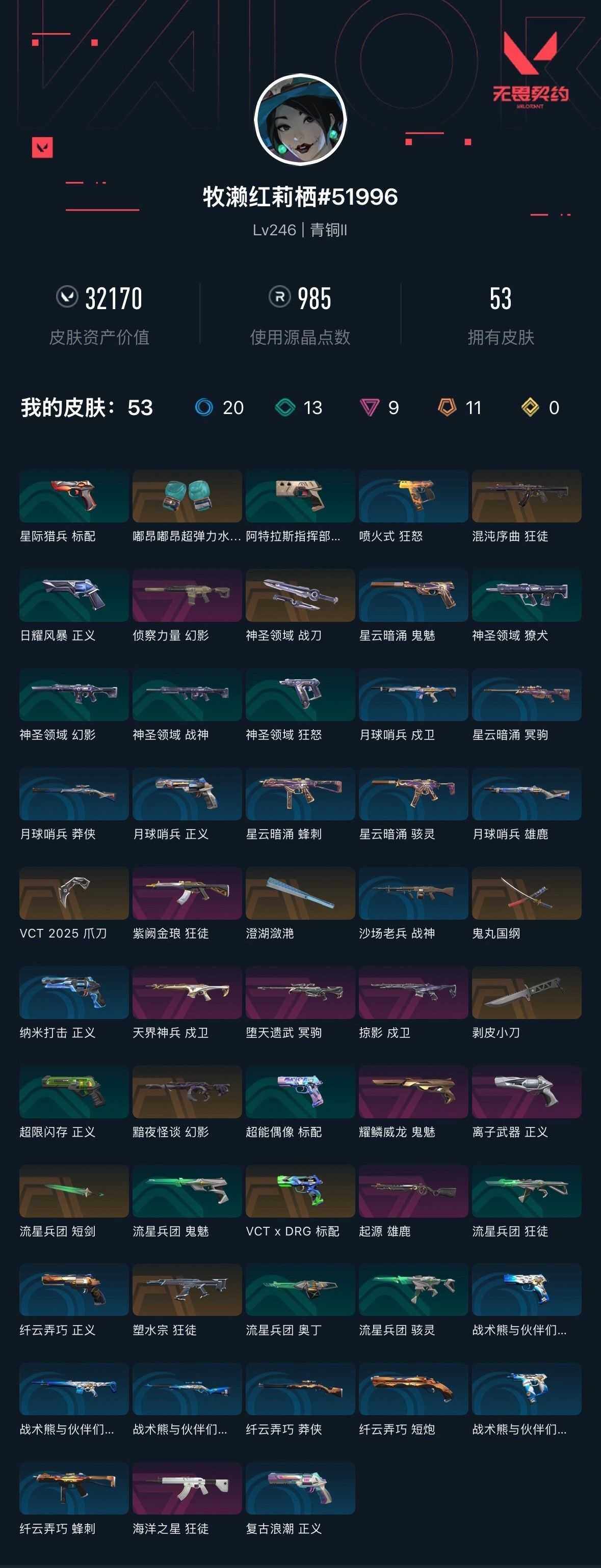 WWQXL331574无畏契约账号详情图5 WWQXL331574无畏契约账号详情图5