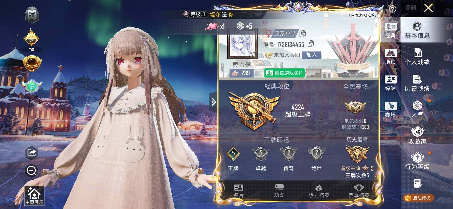 HPKG472887和平精英账号详情图14