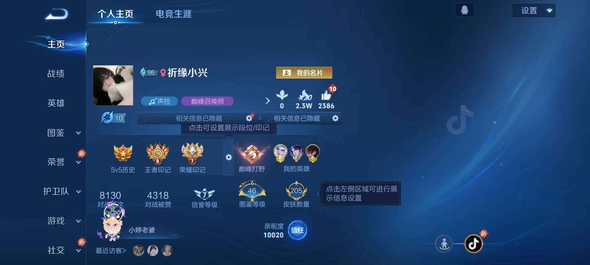 WZJZ3466772王者荣耀账号详情图6