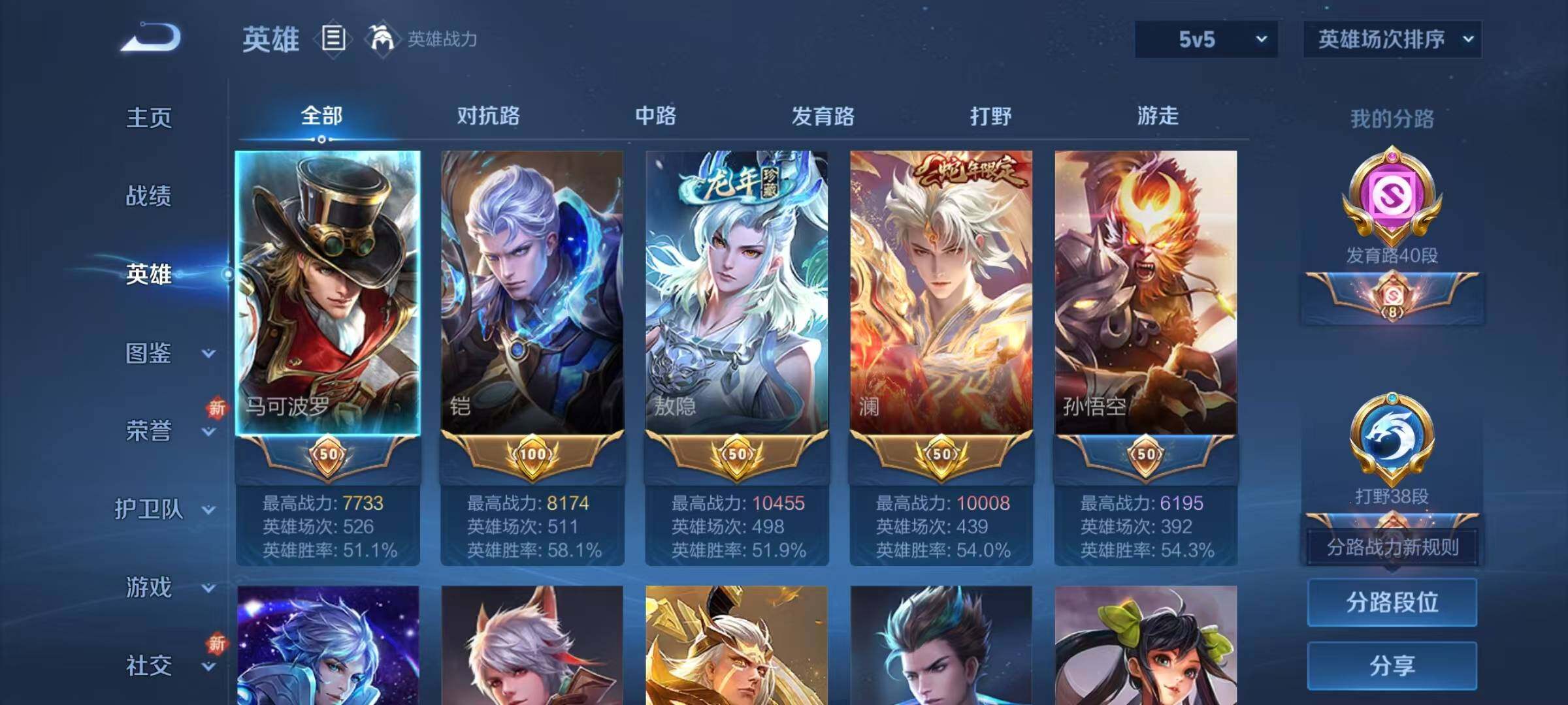 WZJZ3466772王者荣耀账号详情图7