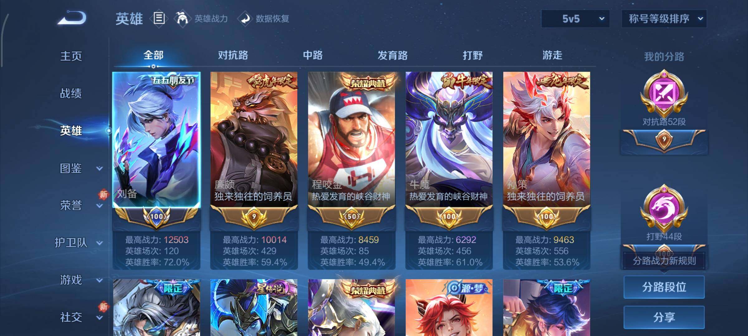 WZCMY3472788王者荣耀账号详情图3