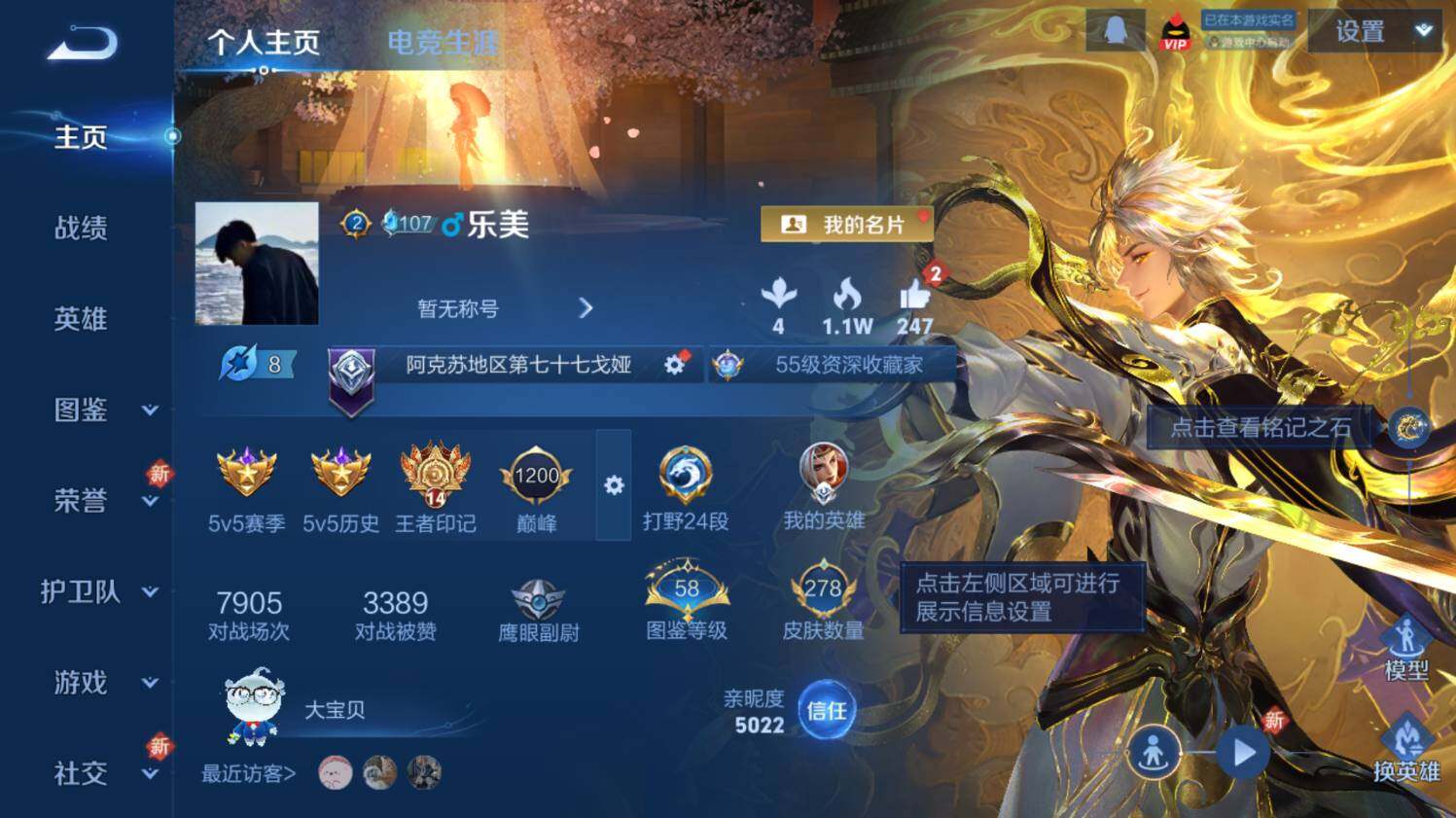 WZ03410362王者荣耀账号详情图8