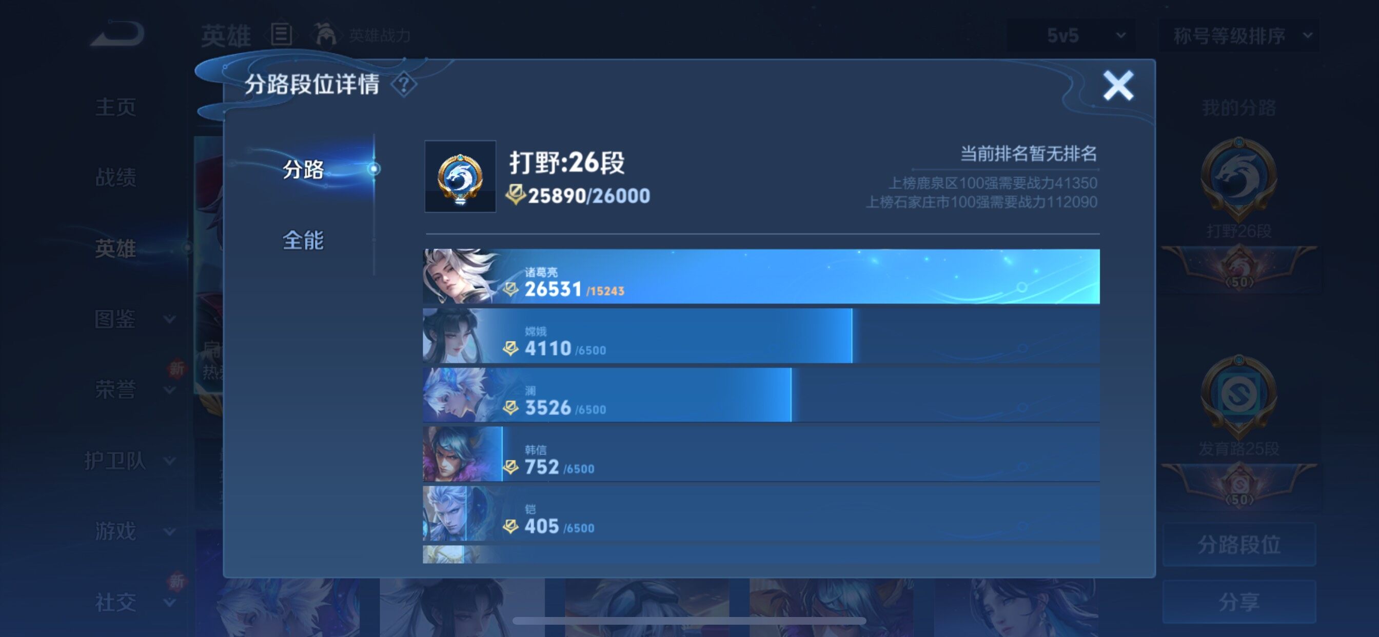 WZCMY3472796王者荣耀账号详情图4 WZCMY3472796王者荣耀账号详情图4