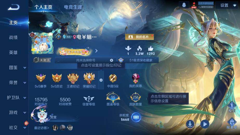 WZ03410378王者荣耀账号详情图8