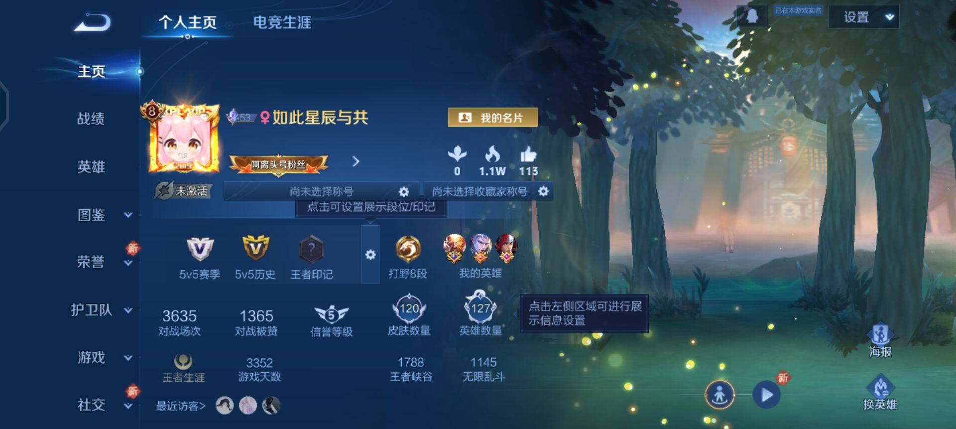 WZQM3466139王者荣耀账号详情图3