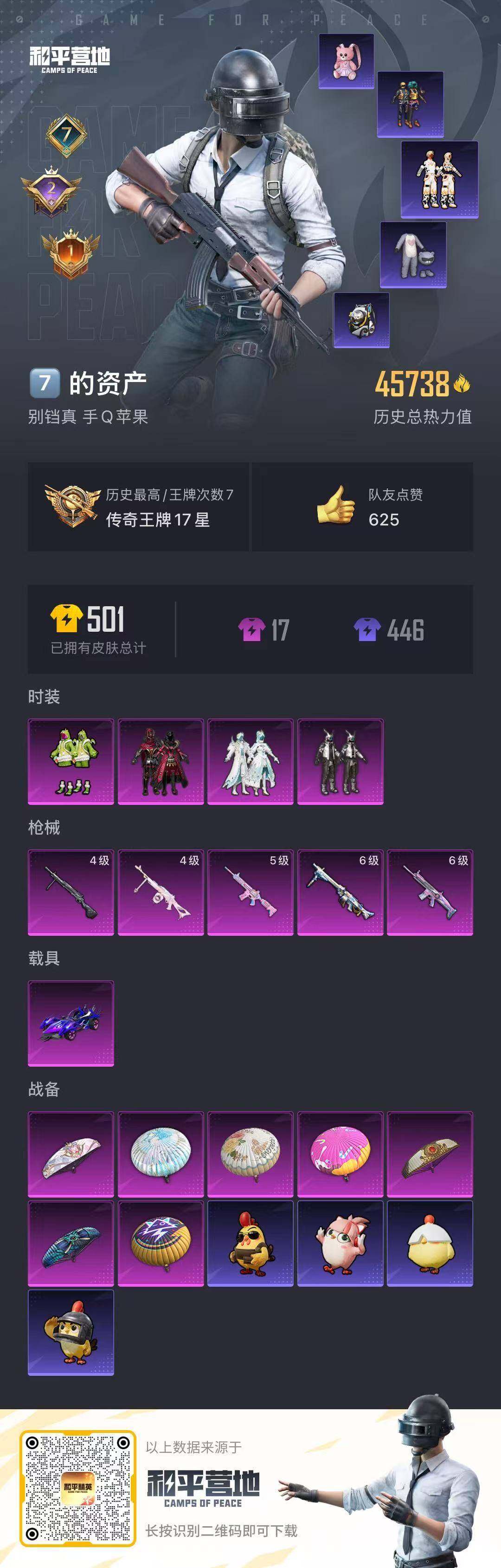 HPCMW3442679和平精英账号详情图19