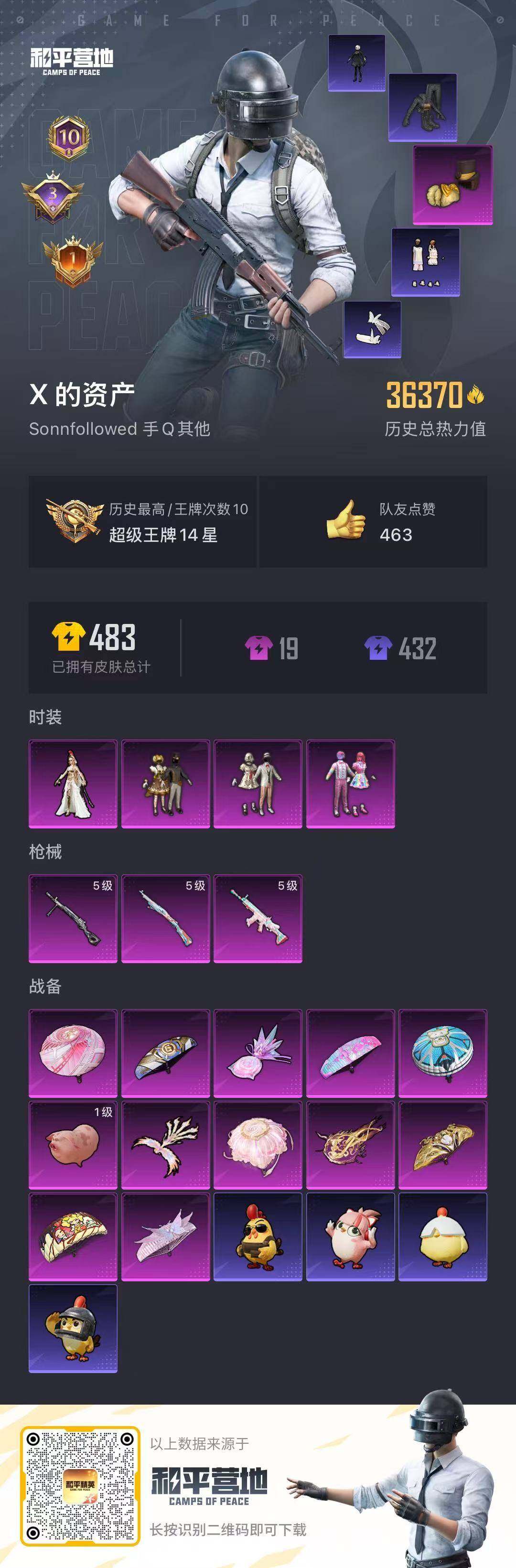 HPCMW3442682和平精英账号详情图19