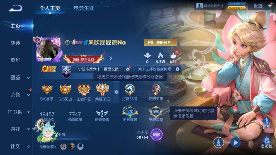 WZ03421277王者荣耀账号详情图13