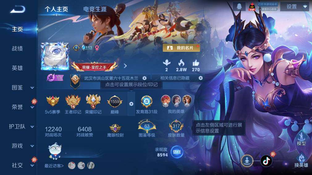 WZ03410396王者荣耀账号详情图9