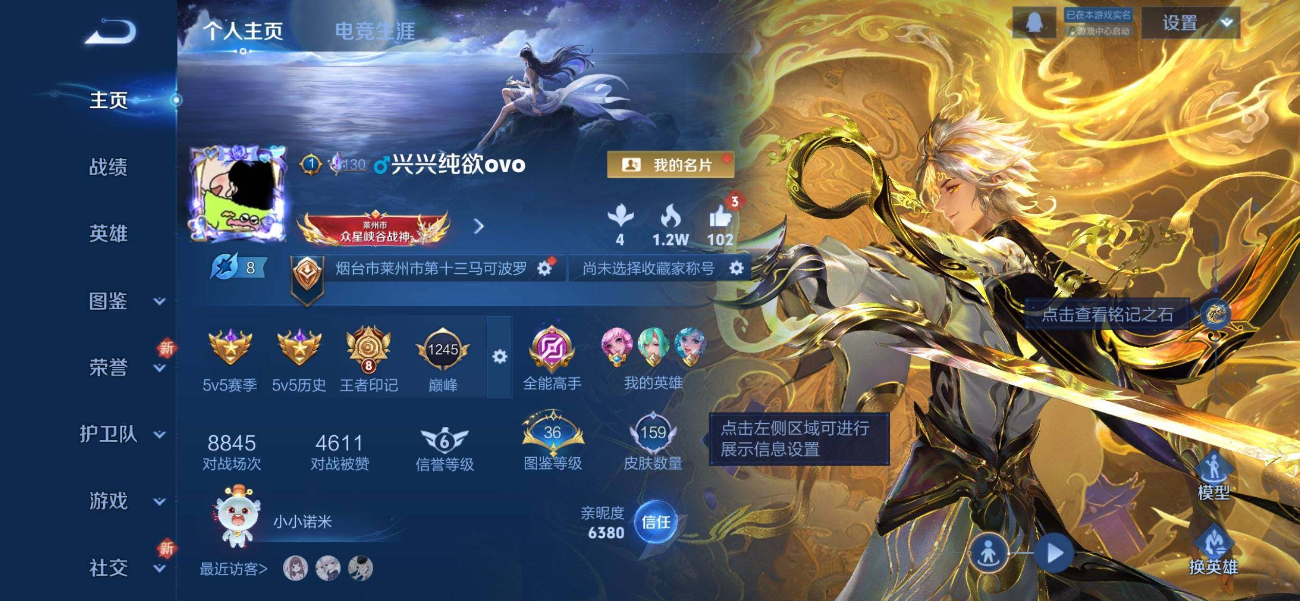 WZCMW3455716王者荣耀账号详情图2