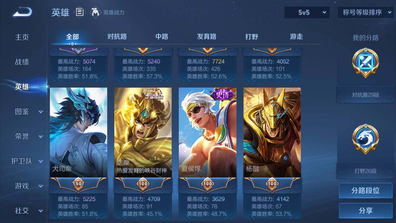 WZLE3460965王者荣耀账号详情图6