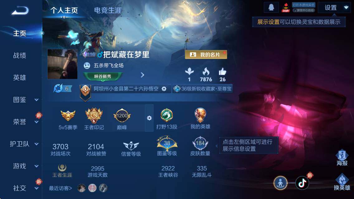 WZCMW3456416王者荣耀账号详情图5